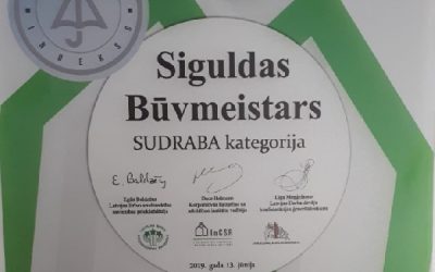 AS “Siguldas Būvmeistars” Ilgtspējas Indeksā saņem sudraba kategorijas novērtējumu