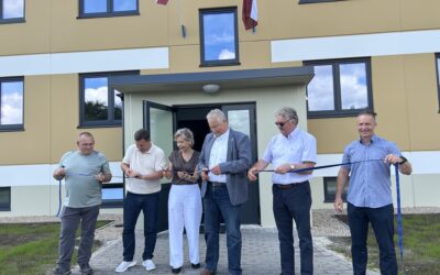 Cēsu Māju kvartālā esam nodevuši ekspluatācijā jauno daudzdzīvokļu māju Saules ielā 10